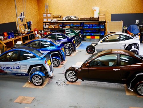 Severn Carvers awaiting servicing 