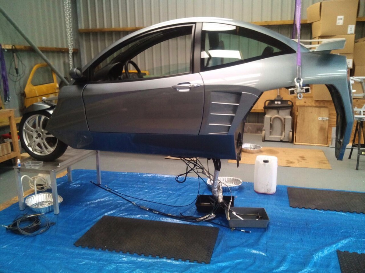 Carver One with rear frame removed